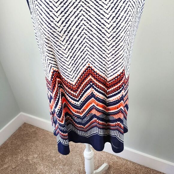 Julie's Closet Women's Sleeveless Sheer Back Hi Low Hem Top Size Large - Picture 3 of 8